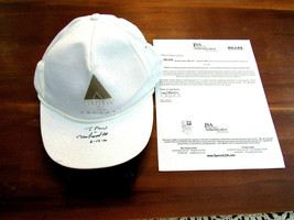 Muhammad Ali Boxing Heavyweight Champ Hof Signed Ali Cologne Auto Cap Hat Jsa - £472.17 GBP