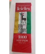 Vtg Icicles 1000 Strands Metal Tinsel Christmas Tree National Tinsel Co USA - $34.19 CAD