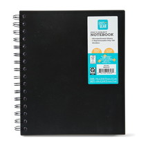 Poly 5-Subject Notebook, College Ruled, 150 Sheets, Black, 6&quot; X 8&quot; - £12.92 GBP