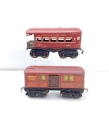 2 American Flyer Train Prewar O Gauge Tin Plate Passenger Car Mail &amp; Obs... - $53.91 CAD
