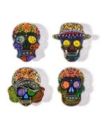 Resin Jewelry Skull Mold Calavera Mold Gothic Cabochon Set Halloween Cas... - $45.37 CAD