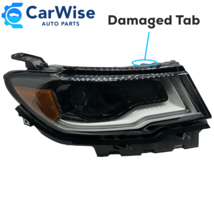 OEM Xenon HID LED DRL Headlight Right Passenger 2017-21 Jeep Compass 551... - $3,712.65 MXN