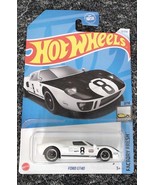 HOT WHEELS FORD GT40 FACTORY FRESH SERIES #2/10 WHITE DIECAST 1:64 SCALE... - $36.89 MXN