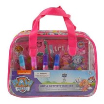 Paw Patrol Art Activity Bag Craft Kits Set For Girls (22 Pieces) - £5.39 GBP