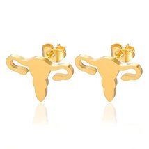 Uterus,uterus earrings,earrings,feminist,uterus jewelry,feminism,vagina,anatomy, - £16.62 GBP