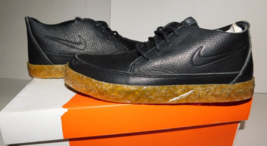 Nike RZOL Premium Black Leather Nike 6.0 Shoes Size 7.5 Brand New - $90.00