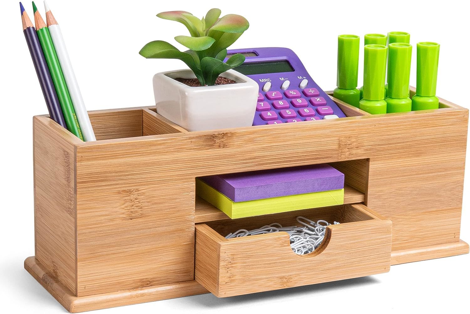 Primary image for For All Of Your Office And Home Needs, Missionmax Offers A Small Bamboo Caddy