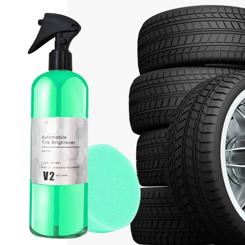 Carfidant Wet Tire Shine Spray - Long-Lasting Tire Care Agent - £23.30 GBP
