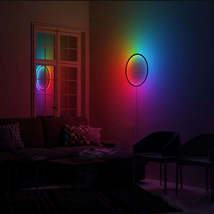 Nordic Minimalist RGB Modern LED Circular Wall Lamp - £13,067.69 GBP