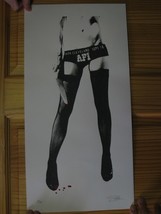 AFI Poster Signed and Numbered Silk Indoor Fire Screen Cleveland Septemb... - $134.46