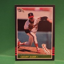 1985 Donruss Geoff Zahn #301 California Angels Baseball Card - £1.03 GBP