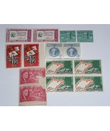 Postage Stamp Vintage Lot Of 14 Florida West Virginia The Hermitage Credo  - $12.99