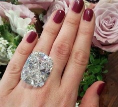 100Ct Diamanti Finti e Argento Fantastico Aspetto Matrimonio Anello da Donna - £136.15 GBP