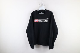 Nike Mens Medium Distressed Spell Out Box Logo Wrestling Crewneck Sweats... - $49.45