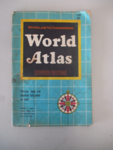 RARE VINTAGE 1966 Hammond World Atlas - Reference Map Earth Book Revised - £11.24 GBP