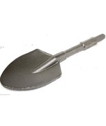 Clay Spade Dirt Scoop Shovel Bit 1-1/8&quot; Hex Shank for HD Demolition Jack... - $64.10 CAD