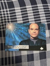 1995 Star Trek Voyager Spectra Etch Crew Card The Doctor - £1.55 GBP