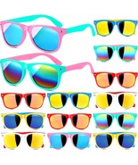 Neon Sunglasses Party Favor 12Pack with UV Protection in Bulk for Kids B... - £23.43 GBP