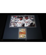 Jeff Bagwell Craig Biggio Framed 11x14 Game Used Pants &amp; Photo Display A... - $74.24