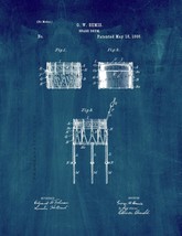 Snare Drum Patent Print - Midnight Blue - £5.97 GBP+