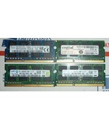Samsung, Crucial, SK hynix DDR3 SODIMM Ram (assorted) - $2,740.07 MXN