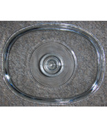 Pyrex Corning Ware F-12-C French White 1.5 Oval Glass Lid Cover - $17.63