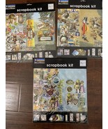 (3) ME &amp; MY BIG IDEAS Scrapbook Kit- Shrek , Madagascar, &amp; Kung Fu Panda... - £20.45 GBP