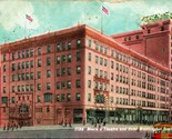 Moore Theater and Hotel Street View Seattle Washington WA 1911 DB Postca... - $9.85