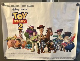 Vintage Walt Disney Toy Story 2 Thanksgiving Pre Release Poster Print 22x17 - £15.56 GBP