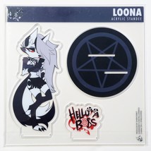 Helluva Boss Loona 6&quot; Premium Acrylic Standee Stand Figure Vivziepop Furry Luna - £47.18 GBP