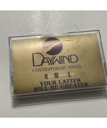 Your Latter Will Be Greater Daywind Christian Gospel Karaoke Cassette Co... - $9.49