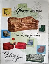 1950 VALENTINE SEAVER - Glamorize your home - new luxury furniture - Pri... - $18.48 CAD