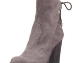 Dolce Vita Women Block Heel Sock Booties Casee Size US 9M Grey Stella Suede - $35.64