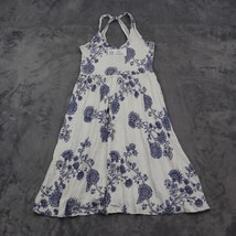 Mudd Sleeveless Dress Women XS Floral White Pullover Straps - $25.72