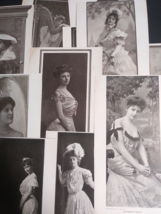 Burr McIntosh Monthly Antique Cut Photo Lot of Formal Women c1905 (Qty 1... - $19.99