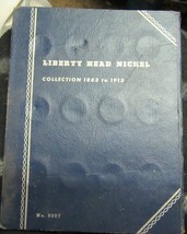 BOOK Whitman 9007 Liberty Head Nickel 1883-1913 Coin Book Folder - £3.19 GBP
