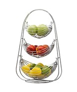 Stainless Steel 3 Step Swing Fruit and Vegetable Basket/Fruit Basket/Veg... - $75.72