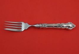 Meadow Rose by Wallace Sterling Silver Fish Fork HH WS original 7 3/4&quot; - £61.79 GBP