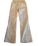 Vintage 60s Levi&#39;s Sta Prest for Gals tan pants 26x29 front pockets USA ... - £31.47 GBP