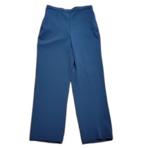 Alfred Dunner Pull On Dark Blue Pants ~ Sz 8P ~ High Rise ~ 28.5&quot; Inseam - £17.93 GBP