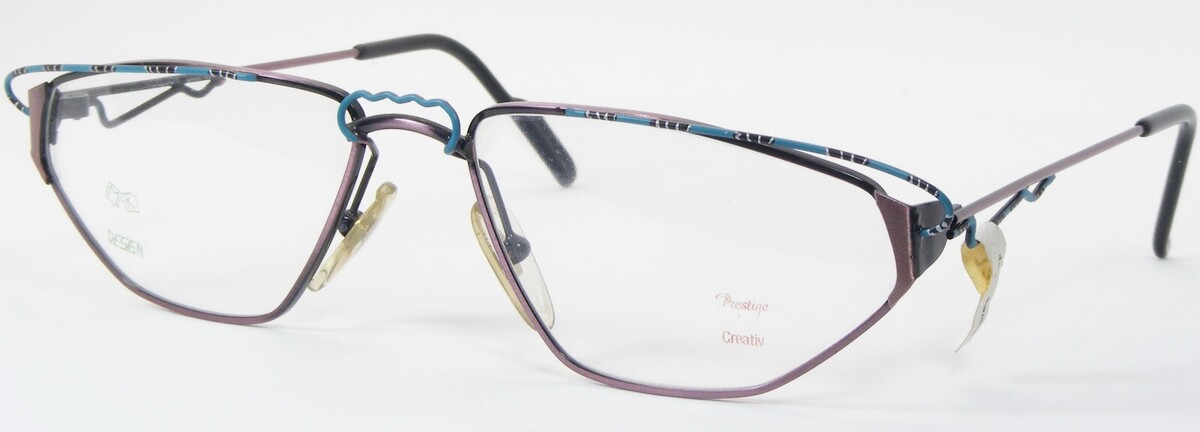 Lunettes Vintage Prestige 034 11 Multicolores Uniques Rares 57-17-138mm - $86.09