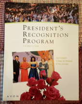 RARE AVON Tribute Program 2002-03 Presidents Club Representative ONLY Br... - $12.81