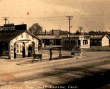 RPPC Penfolds Powerine Gas Service Station Fort Lupton CO Postcard F15 - $67.27