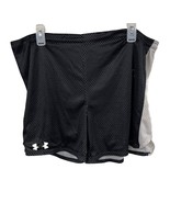 Under Armour Heat Gear Athletic Shorts Boys Large Black White - £6.90 GBP