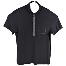 Black Nike Golf Polo Shirt Mens XL Tour Performance Wicking  Dri Fit - £19.96 GBP