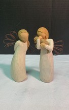 Willow Tree Figurines Retired/Discontinued Angels/Angel of Friendship &amp;Thank You - £19.61 GBP