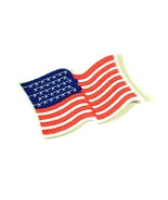 USA Flag Vintage Embroidered Patch US American Emblem 3 x 2 Inch for T S... - £12.54 GBP