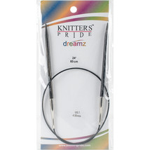 Knitter&#39;s Pride-Dreamz Fixed Circular Needles 24&quot;-Size 7/4.5mm - £9.96 GBP