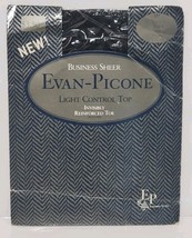 Evan-Picone Light Control Top Pantyhose Invisibly Reinforced Toe Size Sm... - $150.97 MXN