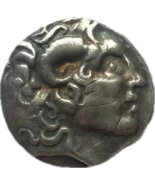Tetradracma del Renacimiento Helenístico - Lisímaco y Alejandro Magno - $13.21